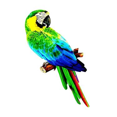 Imagem de Generic Estatuetas de Artificiais Coloridas, Estátua Diy, Adereços para Fotos, Modelo de Pássaro, de Jardinagem, estilo D