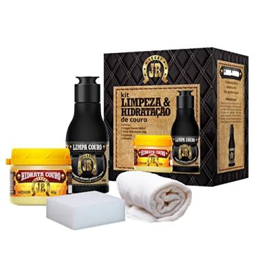 Imagem de Kit Limpa Couro 140ml + Hidratante De Couro Automotivo Jr 60g
