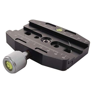 Imagem de Fotoconic CL-90N Braçadeira de Liberação Rápida com Placa de Braçadeira Arca Swiss Liga de Alumínio para Tripé ou Monopé Compatível