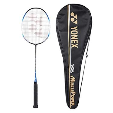 Imagem de YONEX Raquete de badminton grafite, Muscle Power 22LT preto e azul