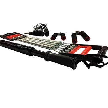 Imagem de Kit Treino Yoga Pilates Fisioterapia Alongamento e Fortalecimento com Corda Hand Grip e Bastão Wct Fitness