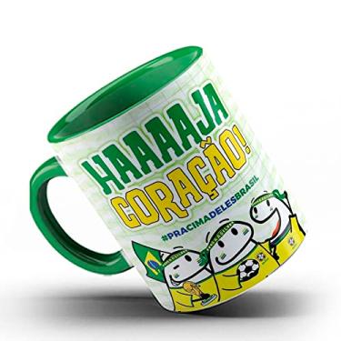 Imagem de Caneca Flork Futebol seleção Brasil Haja Coração 2