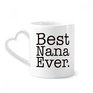 Imagem de Best Ever English Letras Presente Padrão Caneca Café Cerâmica Copos Copo Coração Vidro