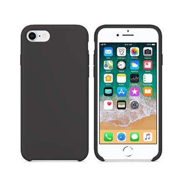 Imagem de Capa Case Capinha Silicone Interior Aveludado para iPhone 7/8 / SE2 - Cinza 26
