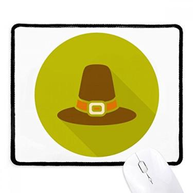 Imagem de Tapete de borracha para jogos com borda costurada para o dia de Ação de Graças