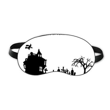 Imagem de Trees Happy Ghost Fear Halloween Sleep Eye Shield Soft Night Vlindfold Shade Cover