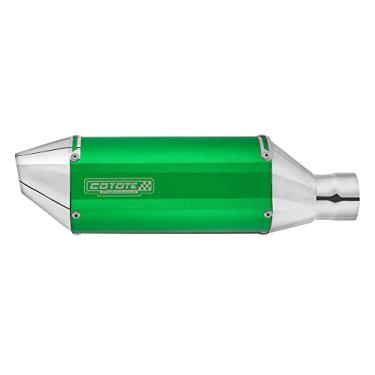 Imagem de Escape/Ponteira + Curva Inox Coyote Performance - CG 150 Titan Fan KS/ES ano 2009 até 2013 - Verde