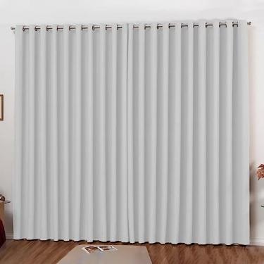 Imagem de Cortina Blackout Em Tecido 3x 2,80m Blecaute Corta Luz Gelo