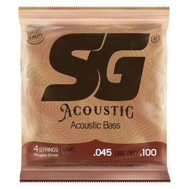 Imagem de Encordoamento Baixolão SG 0.45 Fósforo Bronze 4 Cordas - 6700