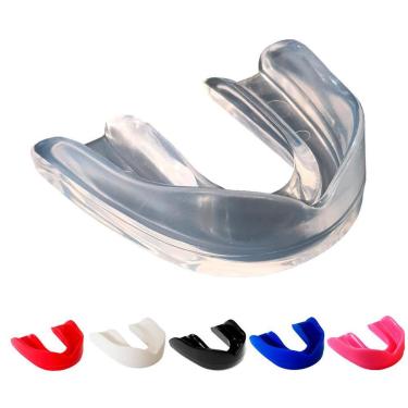 Imagem de Protetor Bucal Básico Simples Moldável Spank - Transparente-Unissex