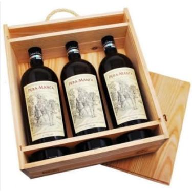 Imagem de Vinho Português Pêra-Manca Branco - Caixa de madeira 3 unidades