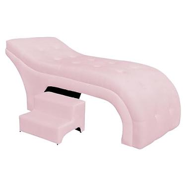 Imagem de Maca Botonê Para Estética Suede 60cm Salão Casa Recepção - Estopar
