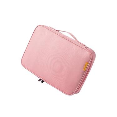 Imagem de Angoily 1 Peça Bolsa Transportadora De Certificado Bolsa De Passaporte Organizador De Documentos Bolsa De Credenciais Portátil Bolsa De Armazenamento De Documentos Para Uso Doméstico
