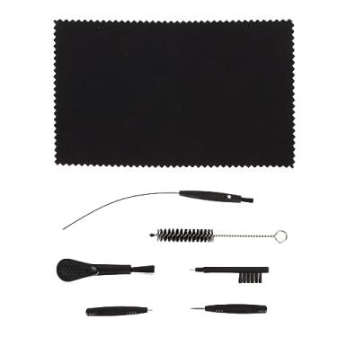 Imagem de 7 kits de limpeza de auxílio de som, kits de limpeza de amplificador de som, limpeza eficaz, multiuso, ferramenta de limpeza de amplificador de som portátil com caixa de armazenamento