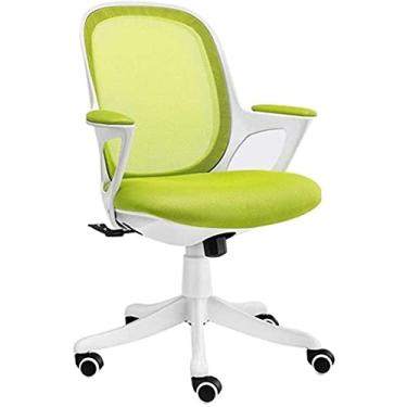 Imagem de Cadeira de escritório de malha ajustável cadeira de escritório de computador cadeira de design ergonômico cadeira de mesa giratória de escritório de computador, laranja (verde) lofty ambition