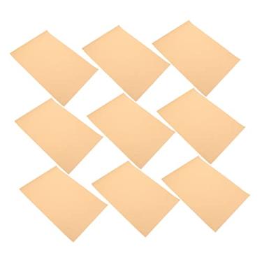 Imagem de Lurrose 100 Peças papelão kraft a4 papel kraft 4k papel de pintura kraft em branco cartão de desenho quadrado cartão de artista pichação papel de desenho decorações atolamento de papel A3