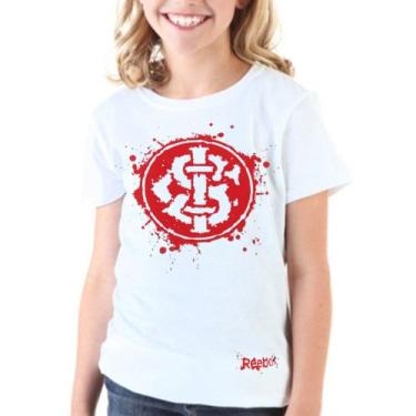 Imagem de Camisa Infantil Feminina Do Internacional Grafiteiro In06058v - Reebok