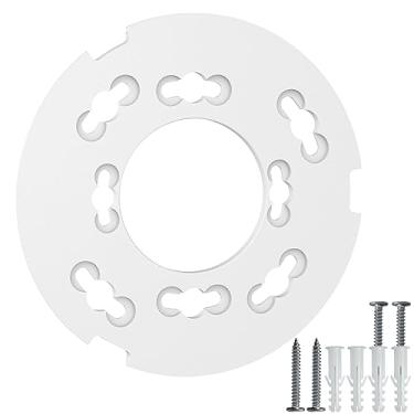 Imagem de ARSUNOVO Substituição da placa de montagem para Google Nest Protect 2ª geração (com fio e bateria) - placa traseira de substituição para modelos de detector Nest 06A e 06C, branca