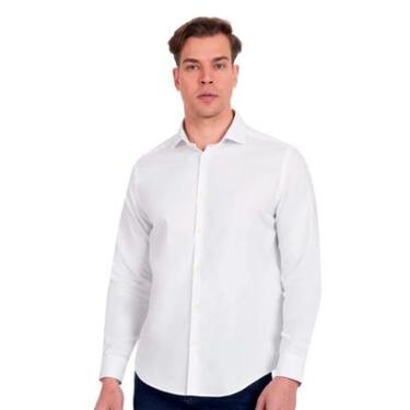 Imagem de Camisa Aramis Masculina Regular Oxford Branca-Masculino