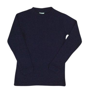 Imagem de Blusa basica unissex tricot Noruega marinho