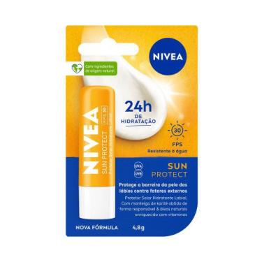 Imagem de Protetor Solar Labial Nivea Sun Protect Alta Proteção Fps 30 Hidratant