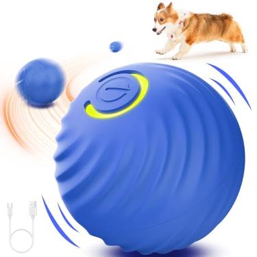 Imagem de Ball Dog Toys Smart Automatic Bouncing Rolling Move Balls para mantê-los ocupados Brinquedo interativo de busca para cães pequenos, filhotes, gatos, animais de estimação, melhor presente de