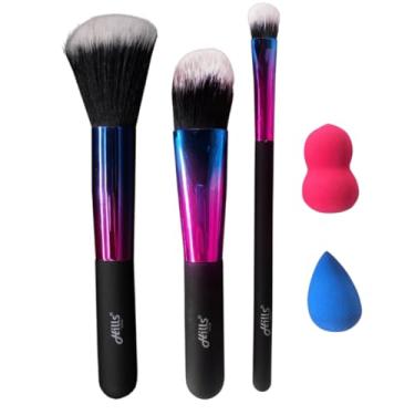 Imagem de Kit de Pincéis de Maquiagem - Linha Fancy - Marca: Hills Beauty