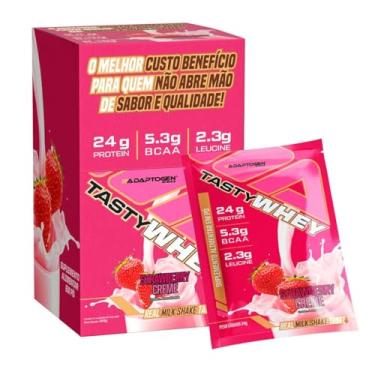 Imagem de Packet Tasty Whey Strawberry Cream CX 12