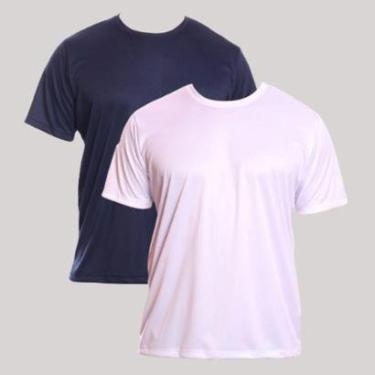 Imagem de Kit 2 Camisetas Dry Slim Fit-Masculino