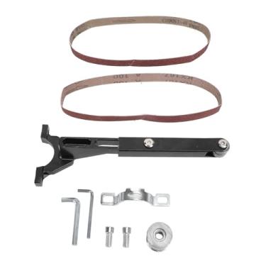 Imagem de Adaptador de Lixadeira de Cinta para Rebarbadora, Acessório de Lixamento de Tubo ou Tubo, Ferramenta de Esmeril Modificada para Acessório de Polidor de Lixadeira de Cinta