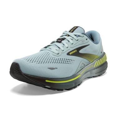 Imagem de Brooks Tênis de corrida masculino Adrenaline GTS 23 Supportive, Azul nuvem, azul duende, limão, 42