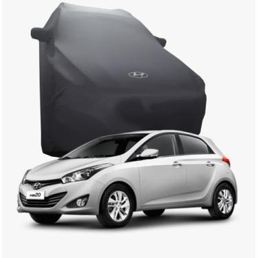 Imagem de Capa de Carro Hyundai HB20 Hatch  Tecido  Lycra Premium - Cadilhe Capa