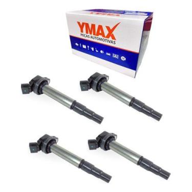 Imagem de Kit Com 04 Bobina De Ignição Corolla 1.8 2.0 Flex - ymax-kits