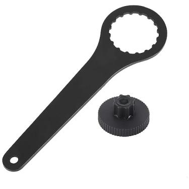Imagem de Chave de Suporte Inferior de Bicicletas, Ferramenta de Chave de Manutenção de Bicicleta de Alumínio para Bb91/bb109/bb30sh/pf30sh/bb86-30/bb30-30 Bb (Preto)