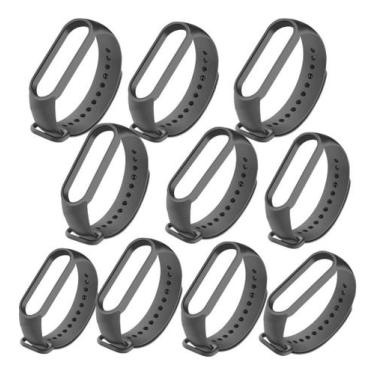 Imagem de Kit Atacado 10 Pulseiras Para Mband 5 E 6 Premium Original - 01Smart, 