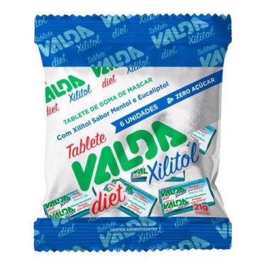 Imagem de Goma de mascar valda diet com 6 tabletes - CANONNE