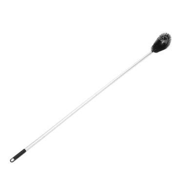 Imagem de Ferramentas de limpeza de calhas, escova extensível de limpeza de calhas de 9,7 pés, vassoura de alumínio multifuncional, calhas limpas do