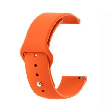 Imagem de Pulseira Sport Compatível com Mormaii MOPC21JAKF - Poolsy,  Laranja