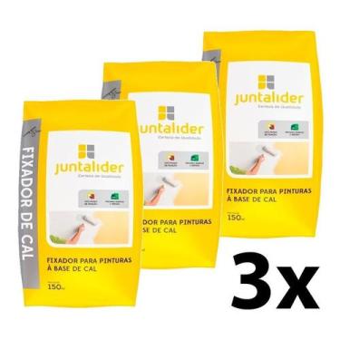 Imagem de Kit 3 Fixador De Cal 150ml Juntalider 