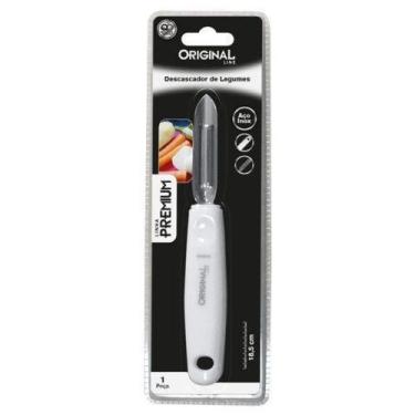Imagem de Descascador de Legumes Inox 18,5cm Cook Premium Original Line