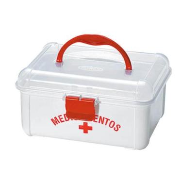 Imagem de Maleta Frasqueira Plastico Medicamentos Pequena 19X15,7X10Cm - Nitronp