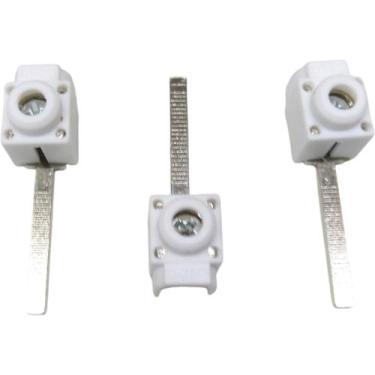 Imagem de Kit 3 Conector Generico Frontal Longo Terminal Saída para Barramento P