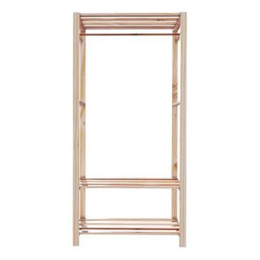 Imagem de   Prateleiras Organizadoras De Livros C/ Cabideiro  - Technox