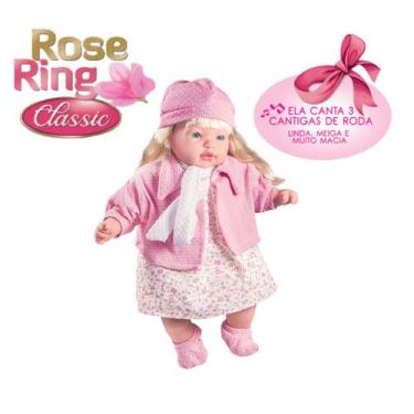 Imagem de Bebê Rose Ring Canta Canções de Ninar Com Certificado - Milk Brinquedo
