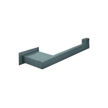 Imagem de Toalheiro de Rosto Unilateral Inox Grafite - Kromus RT0304UG