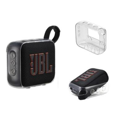 Imagem de Capa de silicone para alto-falante JBL GO 4 Bluetooth para JBL Capa de silicone portátil Mini capa de alto-falante Bluetooth