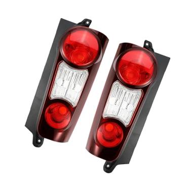 Imagem de Motoforti 1 par de lentes de luz traseira esquerda direita nº 9677205480/9677205580 para Peugeot Partner 2012-2019 para Citroen Berlingo Mk2 Van 2012-2019 de longa duração