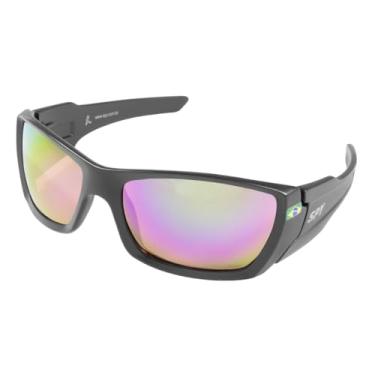 Imagem de Modelo SPY 59 - Trucker Preto - Lentes: HDX Roxa/Verde