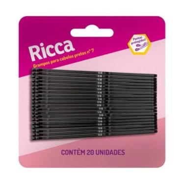 Imagem de Grampo Para Cabelos Pretos Nº 7 Ricca Cód.342 - BELLIZ COMPANY