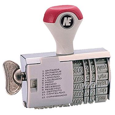 Imagem de Carbrink 60, Carimbo Diversos Dizeres Contabeis, Multicolor